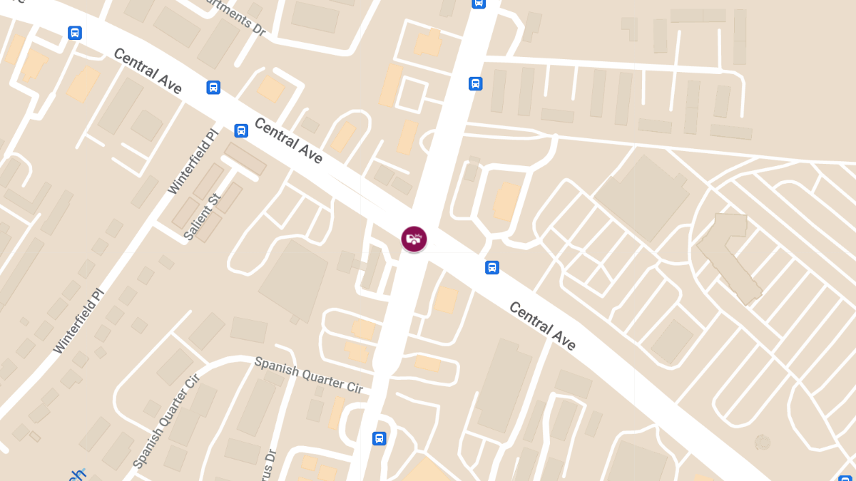 Accident With Injuries at N Sharon Amity Rd & Central Ave