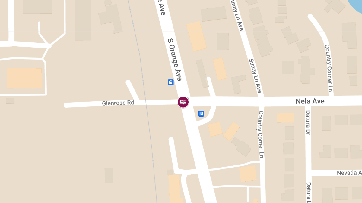 Accident With Injuries at Orange Ave S & Nela Ave