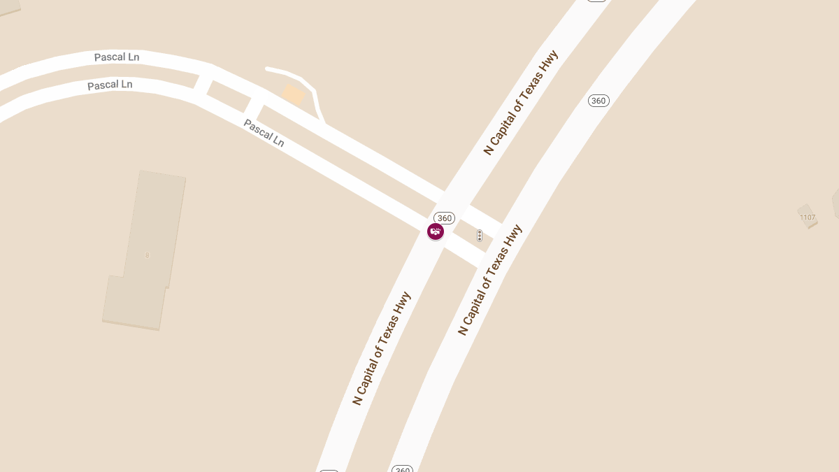 Accident With Injuries at Pascal Ln and N Capital of Texas Hwy SB