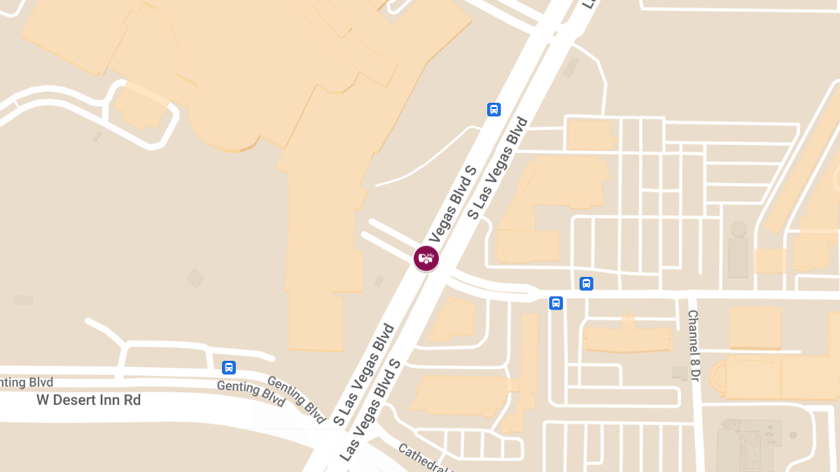 Accident With Injuries at S Las Vegas Blvd & Convention Center Dr