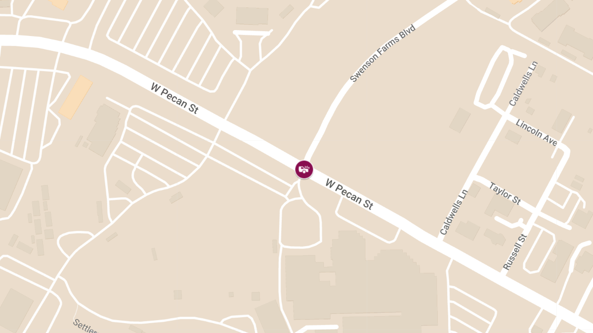 Accident With Injuries at W Pecan St and Swenson Farms Blvd