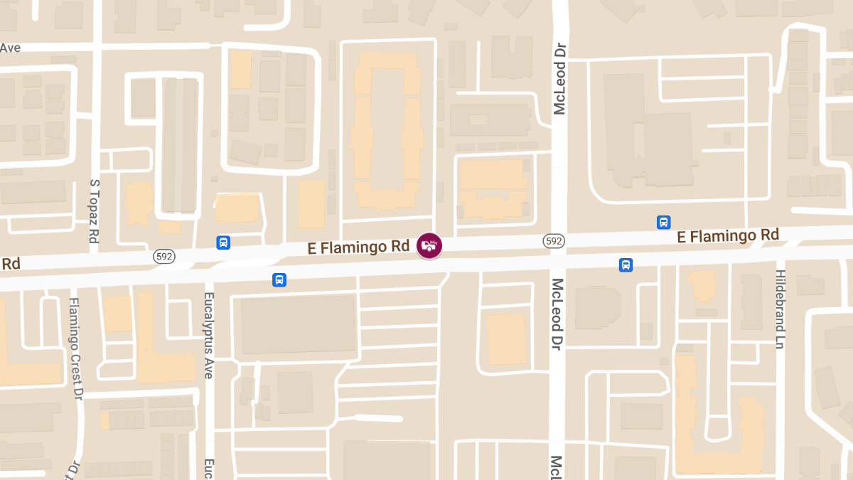 Accident With Injuries on E Flamingo Rd