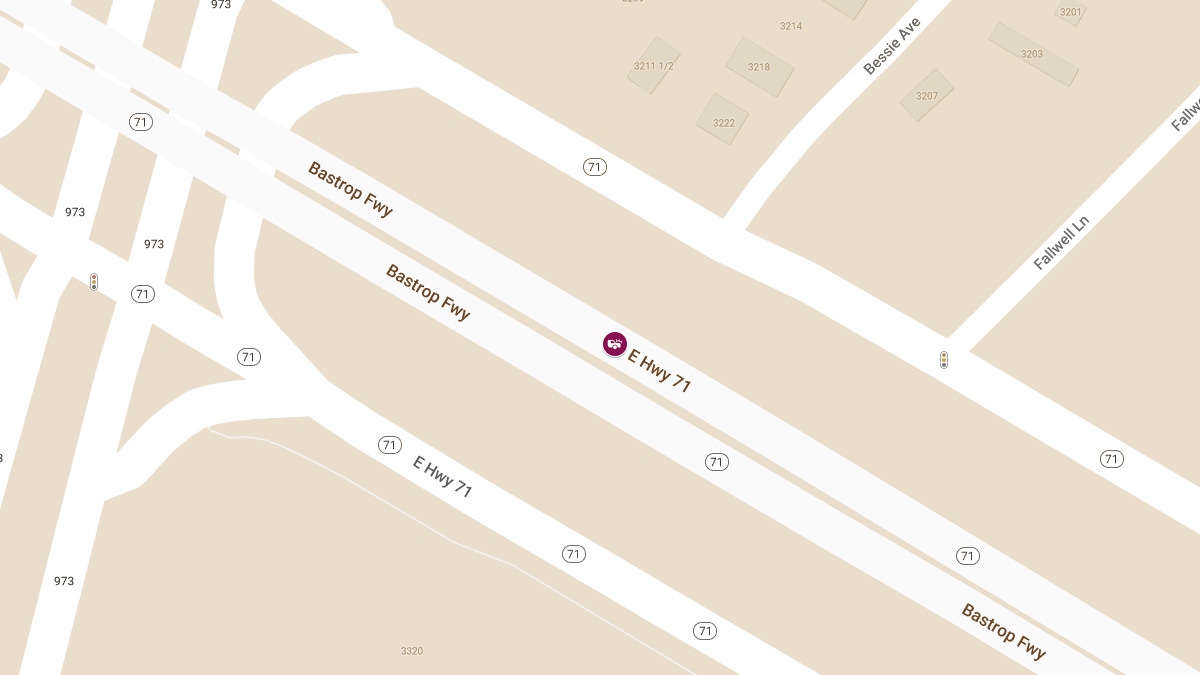 Accident With Injuries on E SH 71 Svrd EB