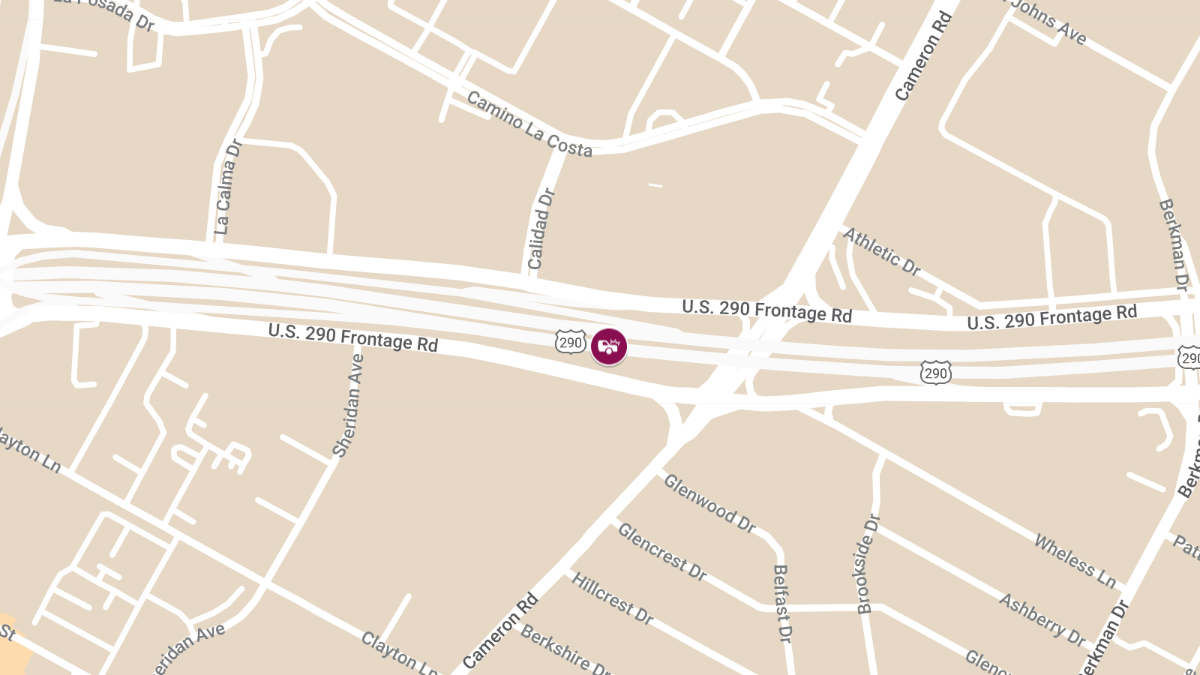 Accident With Injuries on E US 290 Hwy Svrd WB in Harris Branch