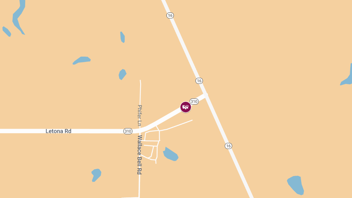 Accident With Injuries on EB State Highway 310 Near State Highway 16