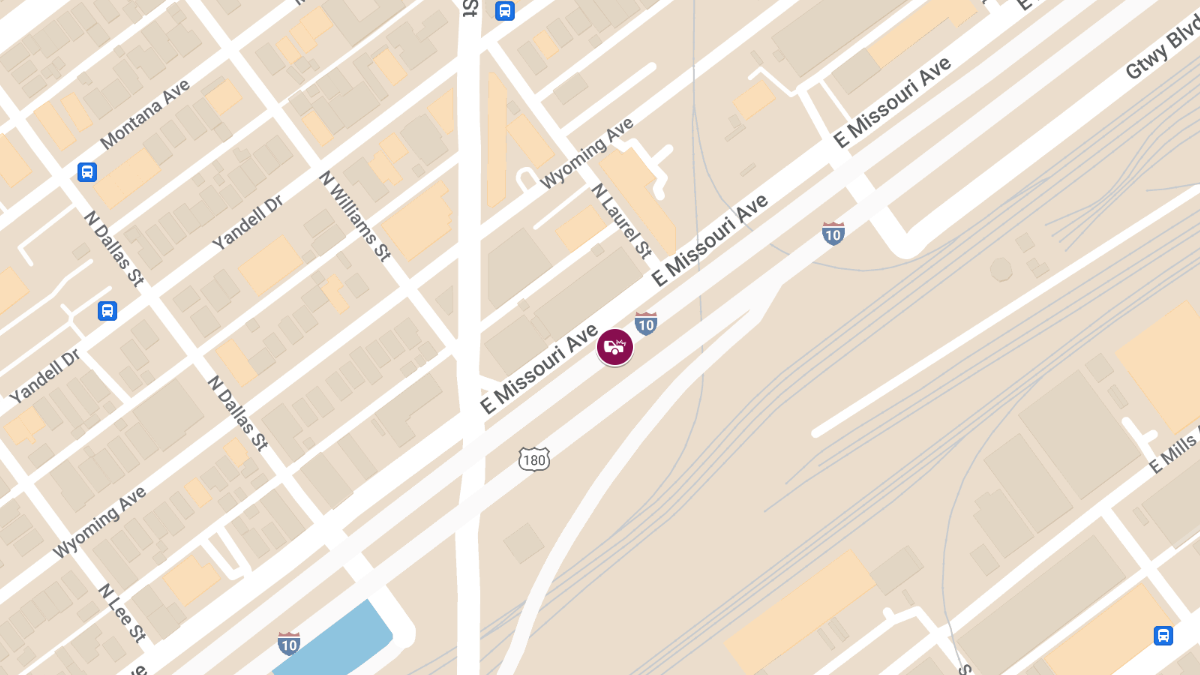 Accident With Injuries on I-10 EB Near Cotton St