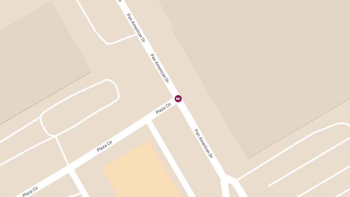 Accident With Injuries on Pan American Dr NB at Plaza Cir