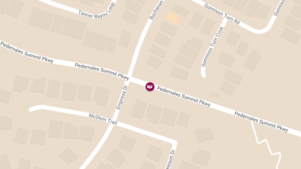 Accident With Injuries on Pedernales Summit Pkwy 