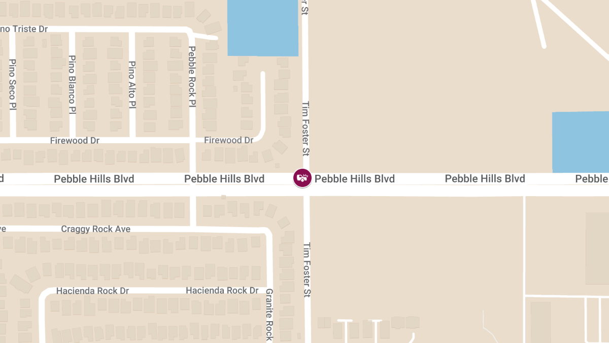 Accident With Injuries on Tierra Este Rd NB at Zaragoza Rd