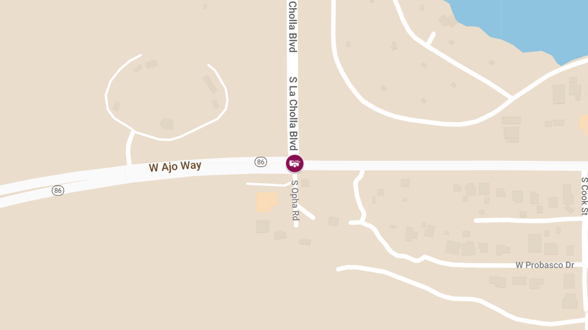 Accident With Injury at Ajo Way & La Cholla Blvd