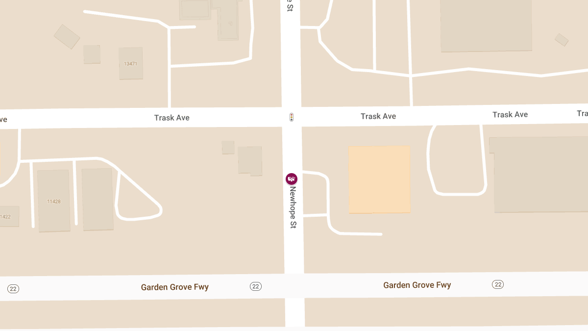 Accident at 13521 Newhope St Causes Injuries