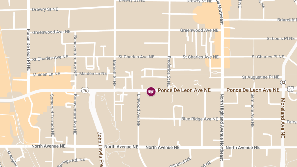 Accident at 657 Ponce de Leon Ave NE Causes Injuries