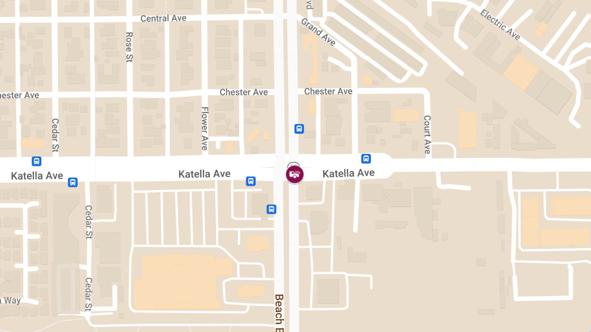 Accident at Beach Blvd & Katella Ave Causes Injuries