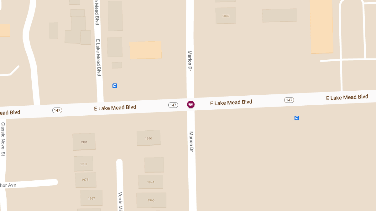 Accident at E Lake Mead Blvd & Marion Dr Results in Injuries