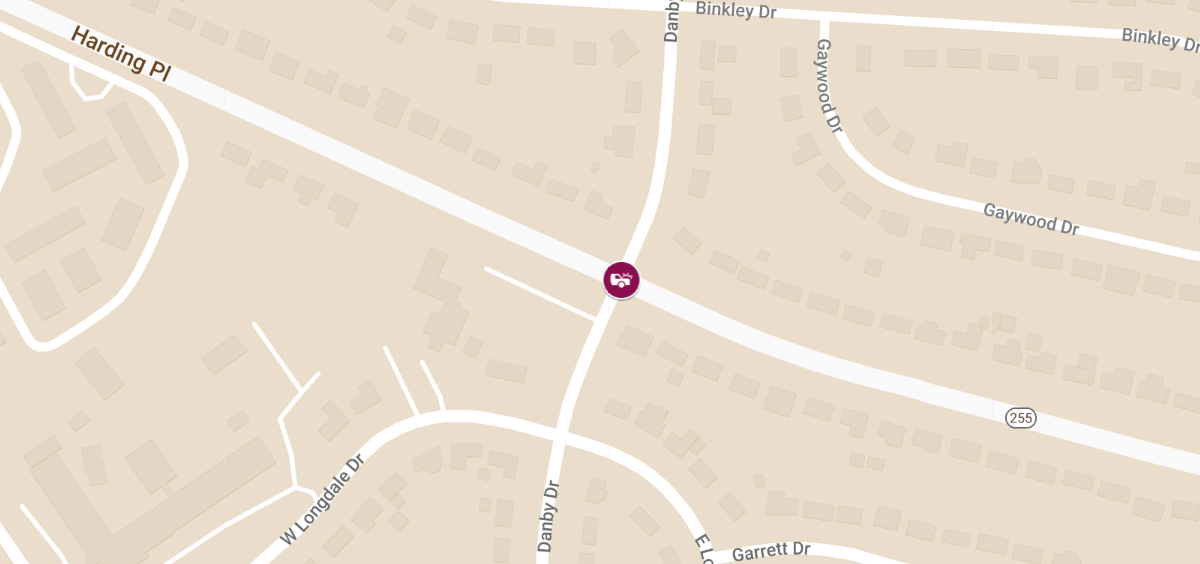 Accident at Harding Pl & Danby Dr Leads to Injuries