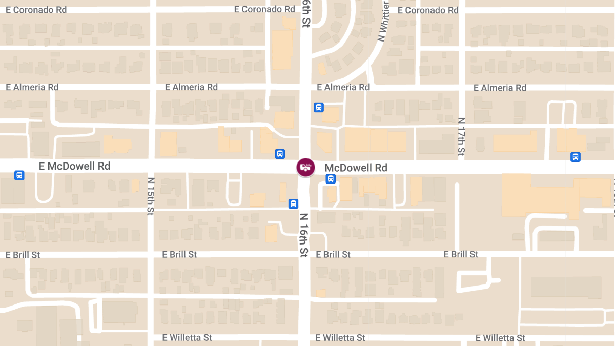 Accident at N 16th St & E McDowell Rd Causes Injury 