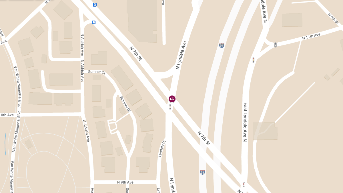 Accident at N 7th St & Lyndale Ave N Causes Injuries