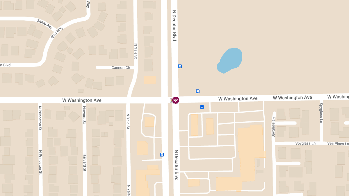 Accident at N Decatur Blvd & W Washington Ave Leads to Injuries