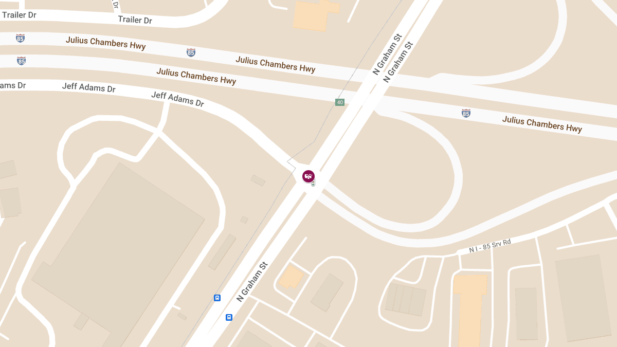 Accident at N Graham St & Jeff Adams Dr Causes Injuries