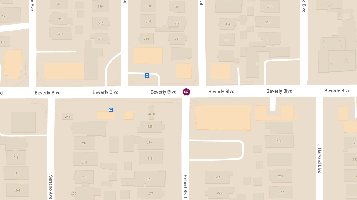 Accident at N Hobart Blvd & Beverly Blvd Results in Injuries