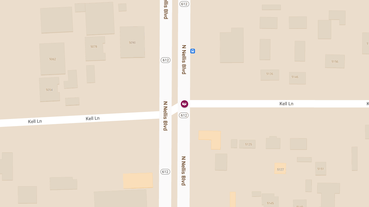 Accident at N Nellis Blvd & Kell Ln Results in Injuries