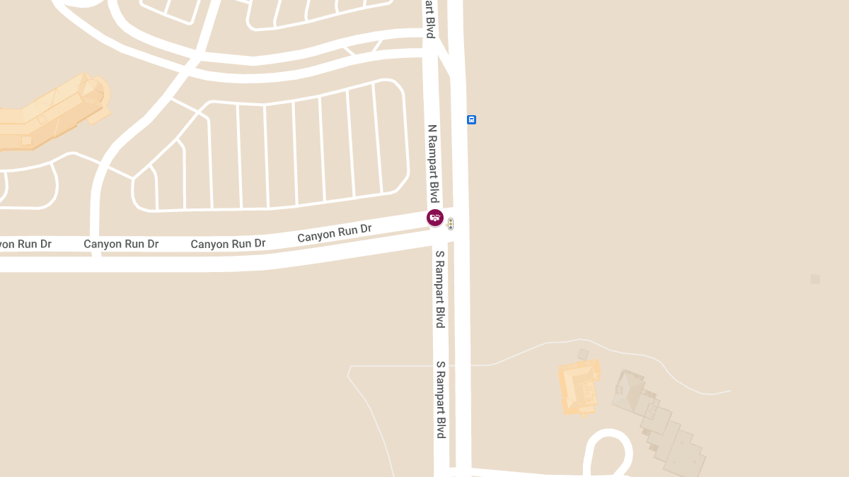 Accident at N Rampart Blvd & Canyon Run Dr Results in Injuries