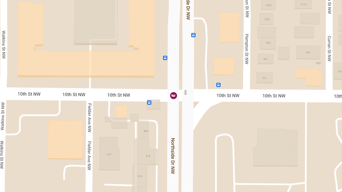 Accident at Northside Dr NW & 10th St NW Leads to Injuries