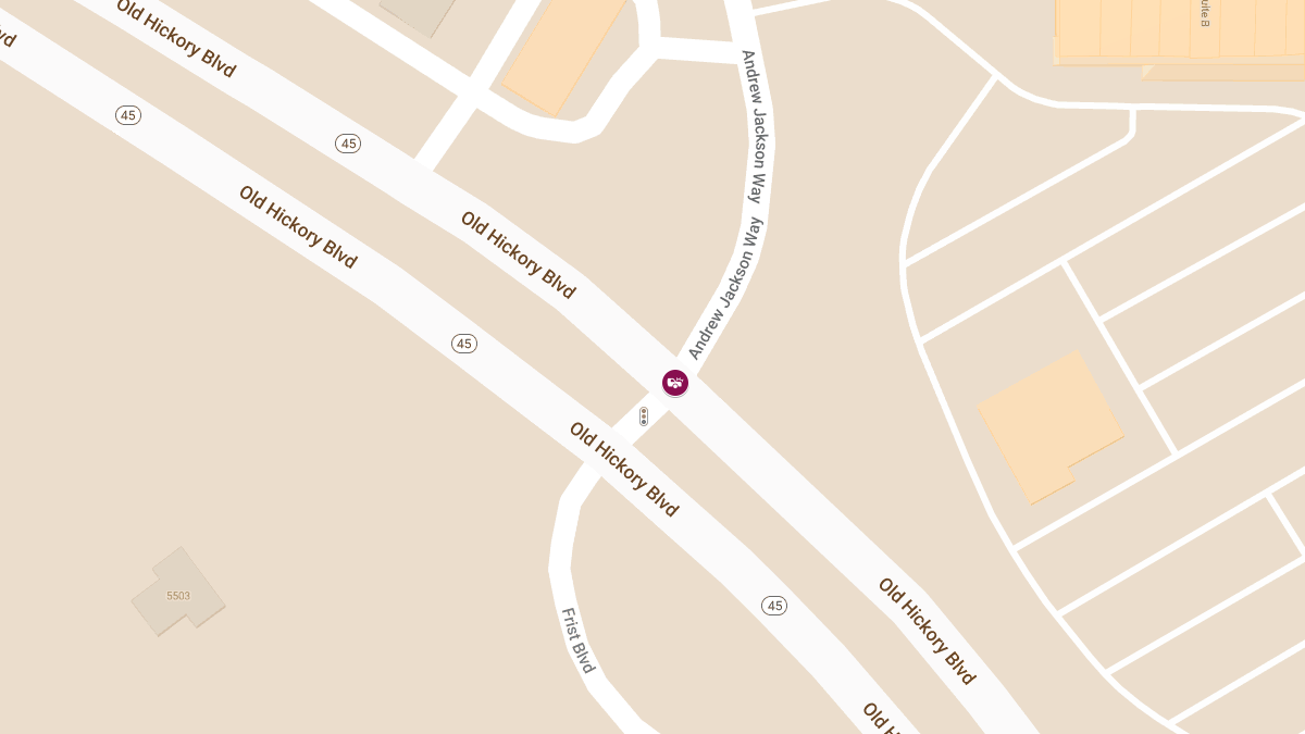 Accident at Old Hickory Blvd & Andrew Jackson Way Results in Injuries