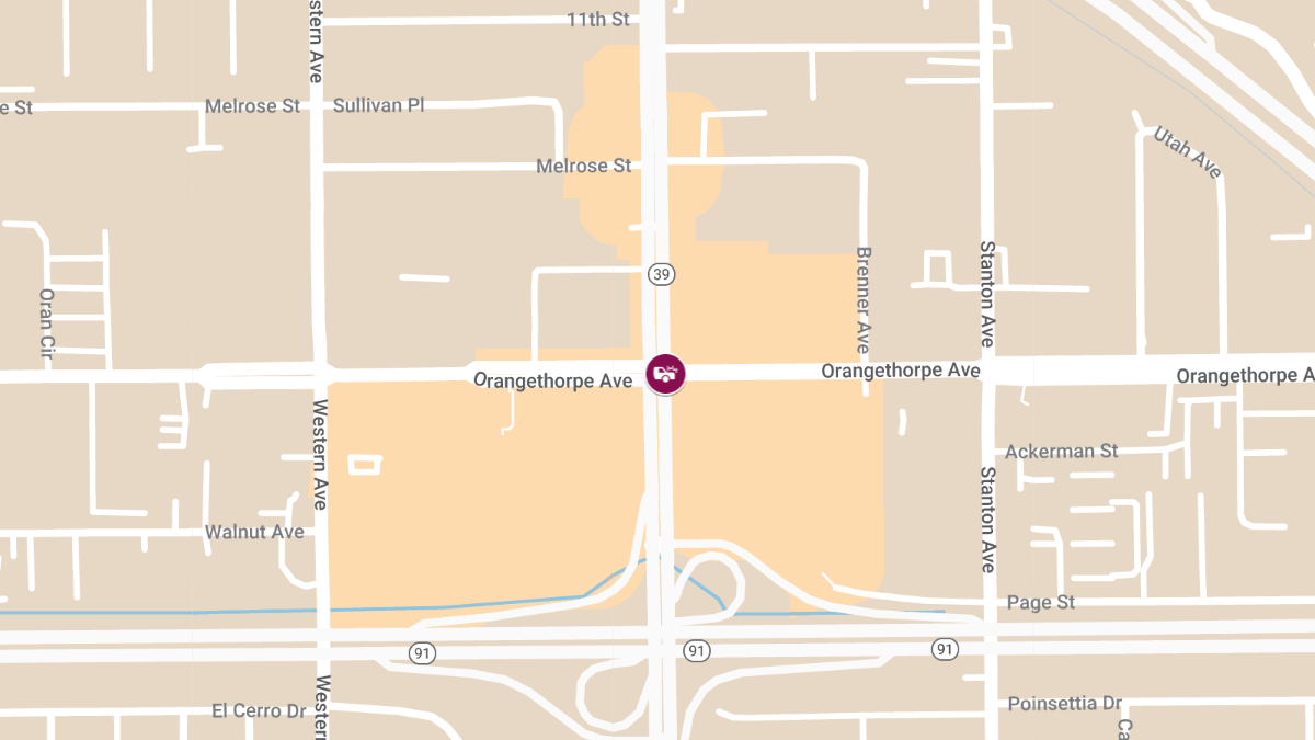 Accident at Orangethorpe Ave & Beach Blvd Causes Injuries