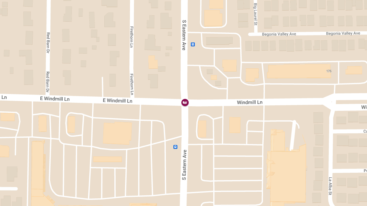 Accident at S Eastern Ave & E Windmill Ln Causes Injuries