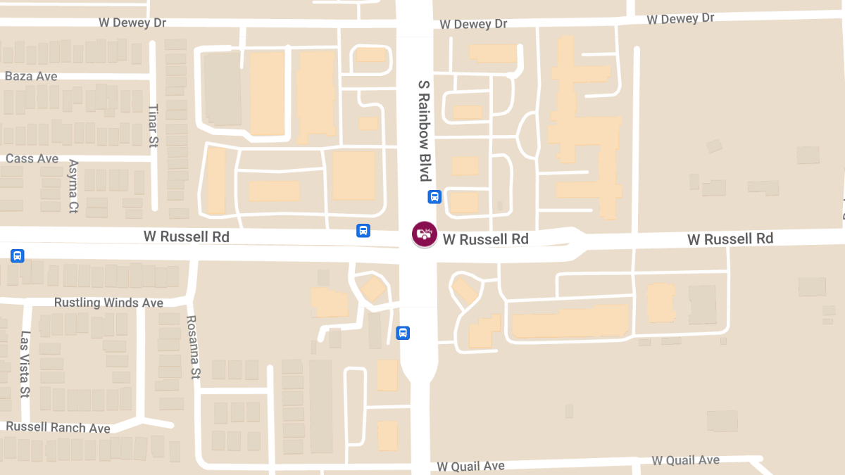 Accident at S Rainbow Blvd & W Russell Rd Leads to Injuries