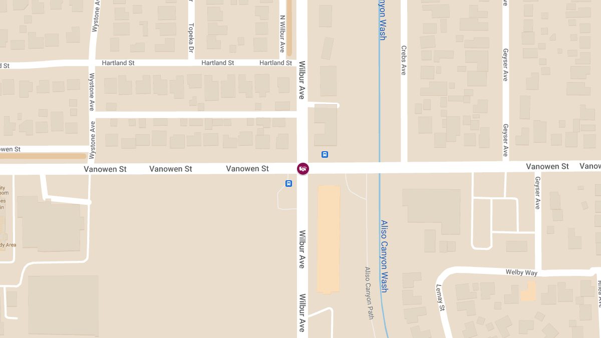 Accident at Vanowen St & Wilbur Ave Results in Injuries