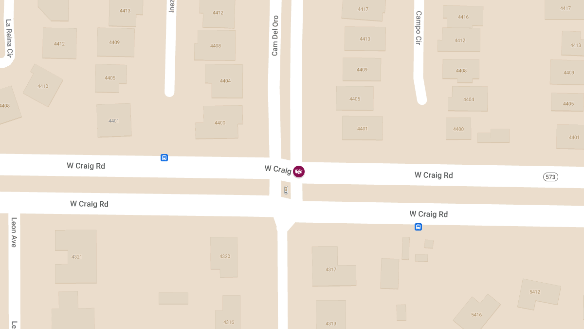 Accident at W Craig Rd & Camino Del Oro Causes Injuries