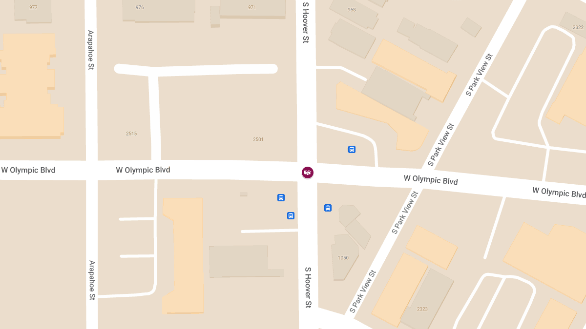 Accident at W Olympic Blvd & S Hoover St Leads to Injuries