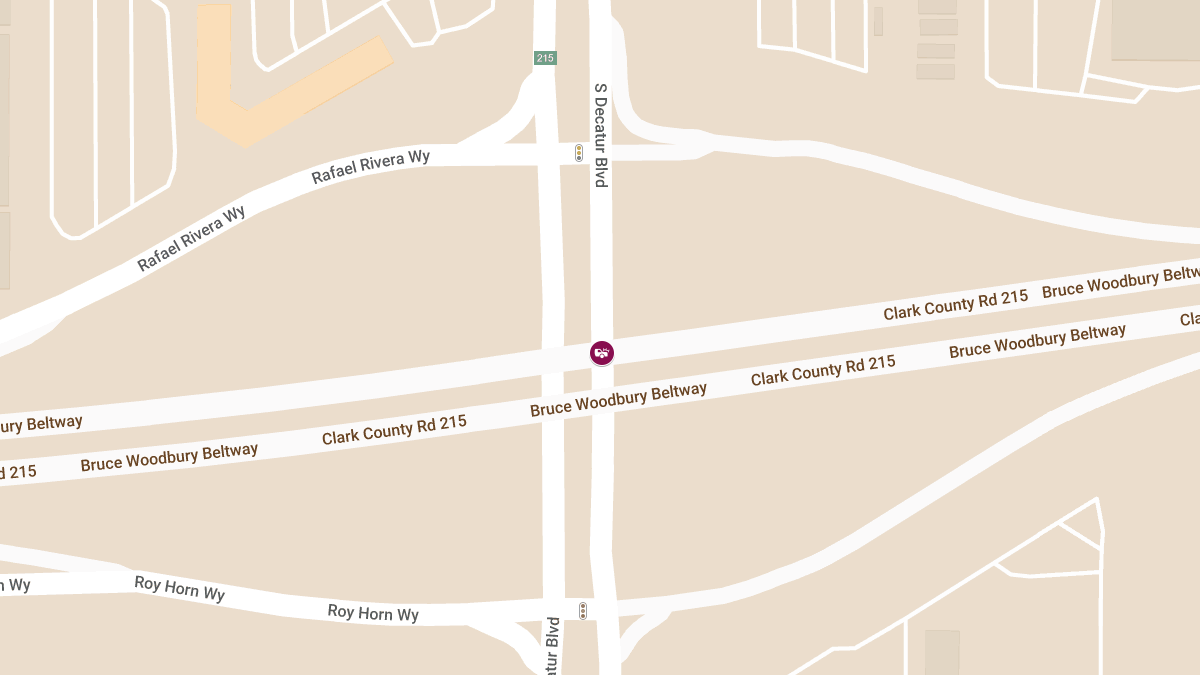 Accident on CC-215 W at S Decatur Blvd Causes Injuries