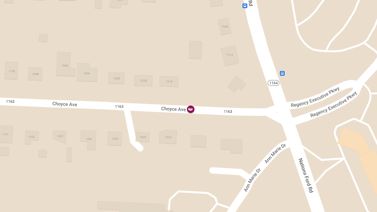 Accident on Choyce Ave in Steele Creek Results in Injuries
