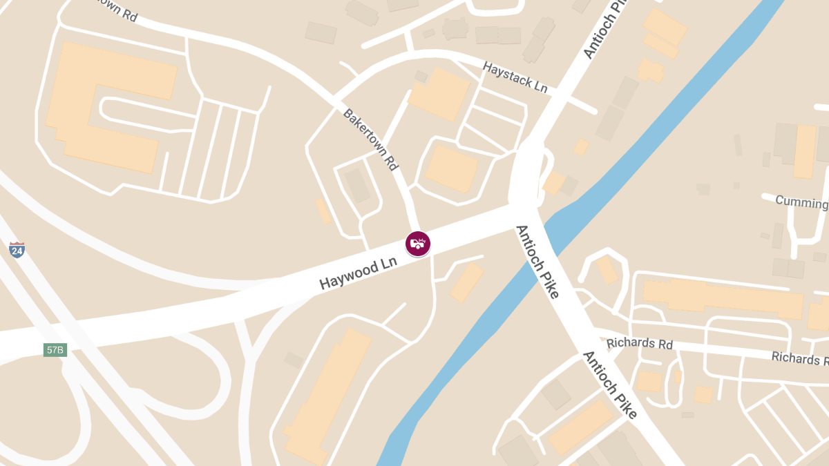 Accident on I-24 W at MM 57.6 Between Bell Rd & Haywood Ln Leads to Injuries