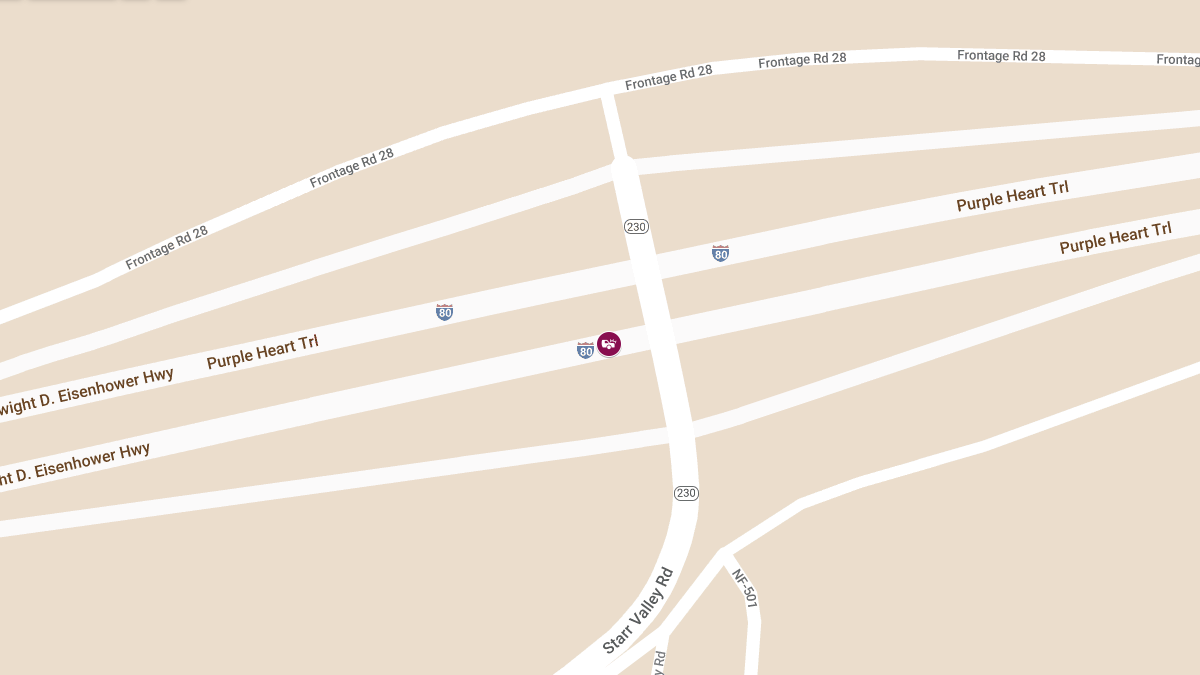 Accident on IR80E Near MM 395 Causes Injuries