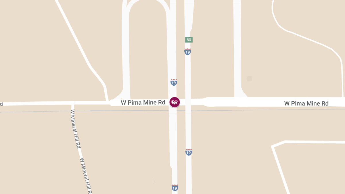 Accident on Pima Mine Rd at I-19 Causes Injury 