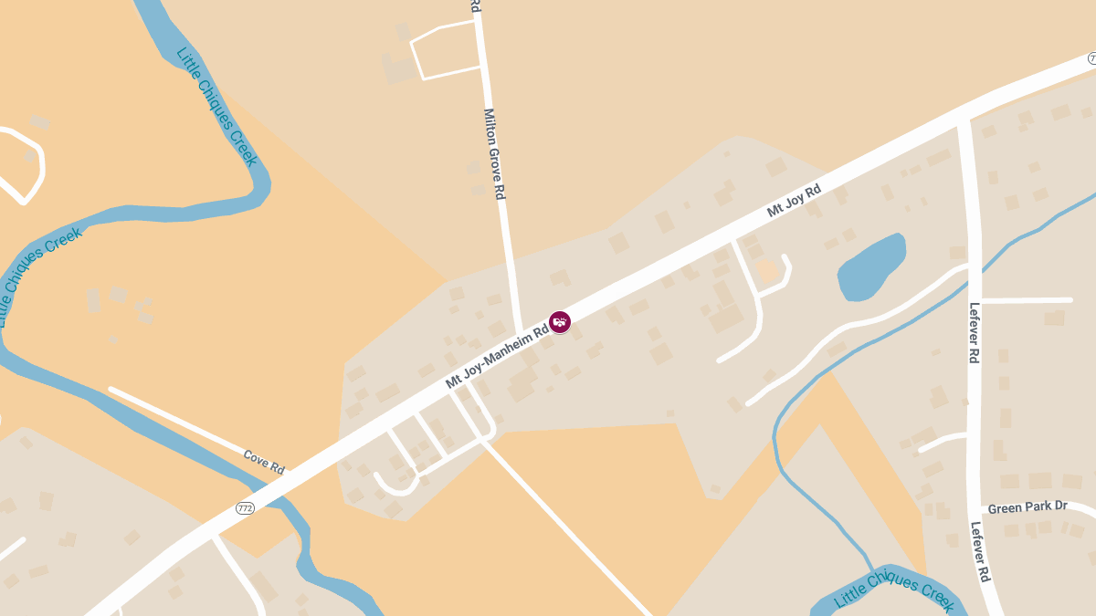 Accident with Entrapment at Milton Grove Rd & Mount Joy Rd