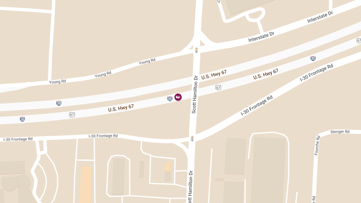 Accident with Injuries Reported on EB I-30 Near Exit 142