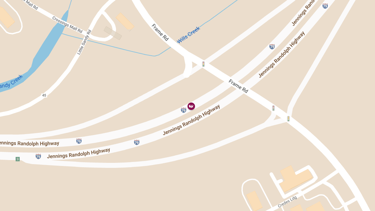 Accident with Injuries Reported on I-79 North Near Exit 8