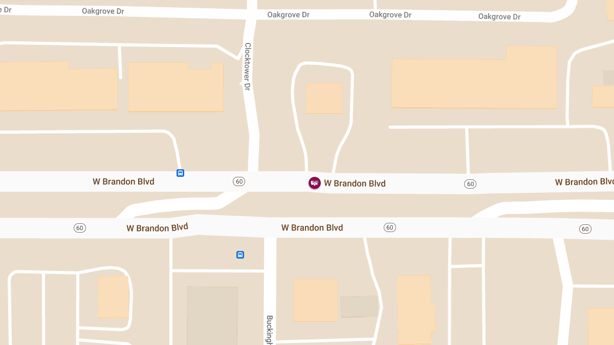Accident with Injuries and Roadblock on W Brandon Blvd