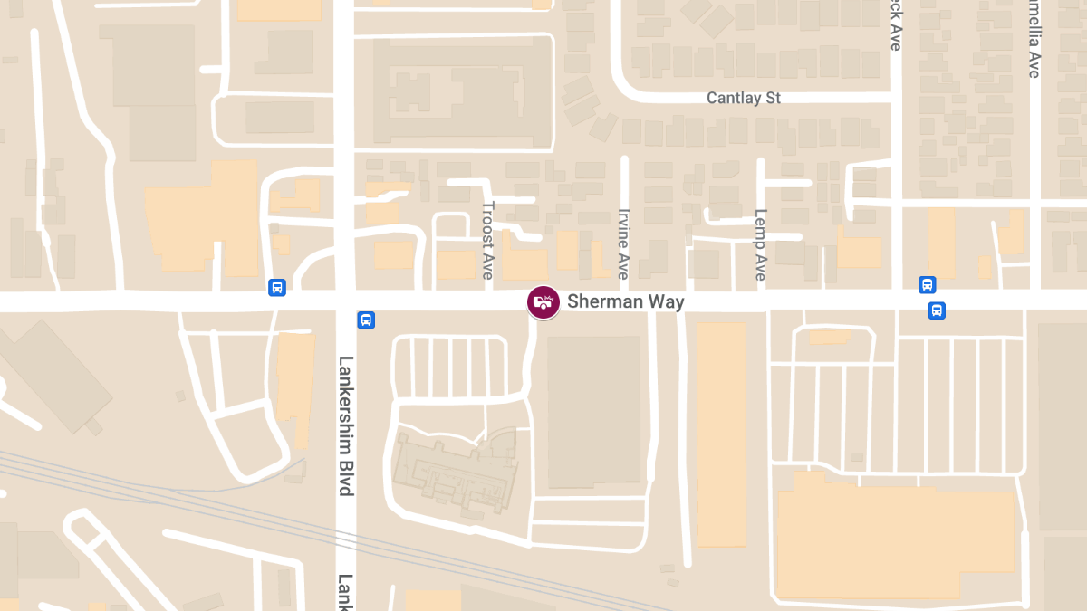 Accident with Injuries at 11679 Sherman Way