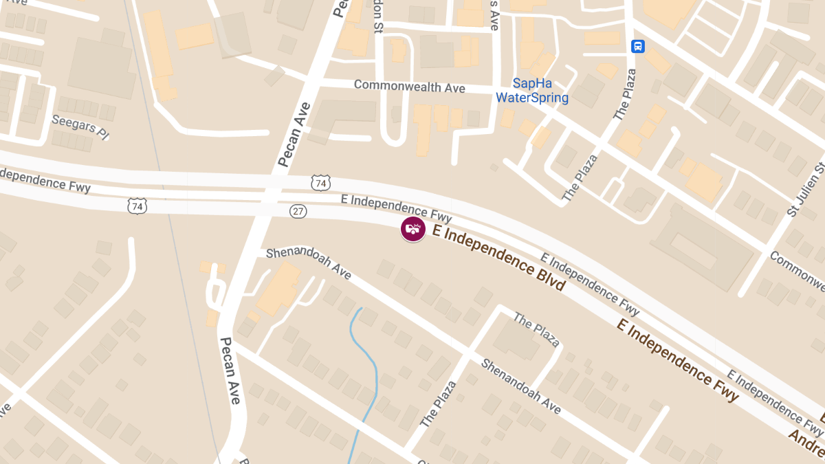 Accident with Injuries at 1380 E Independence Blvd