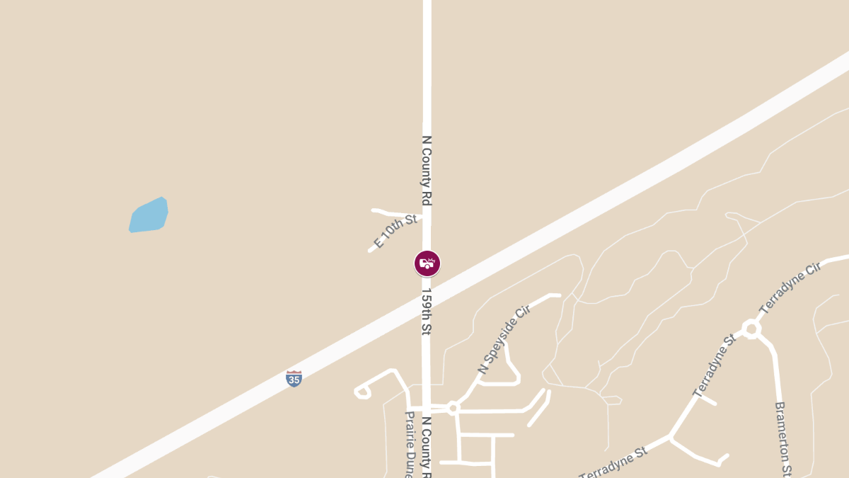 Accident with Injuries at 159th St E & Kellogg
