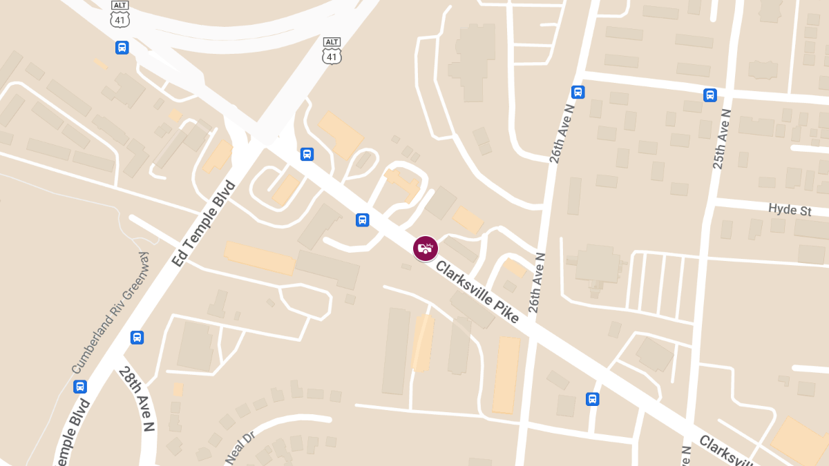 Accident with Injuries at 2611 Clarksville Pike