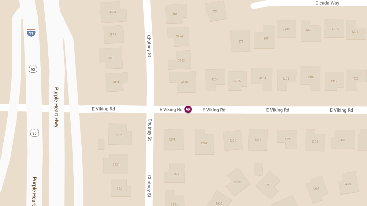 Accident with Injuries at 4271 E Viking Rd