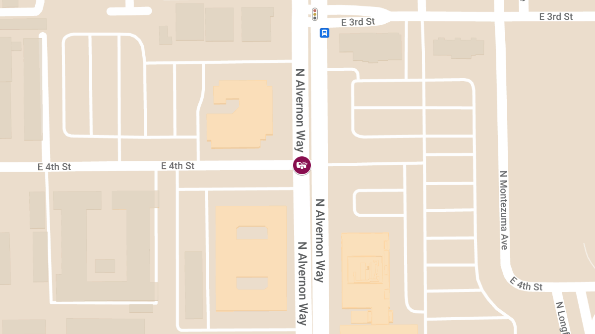 Accident with Injuries at Alvernon Way & 4th St