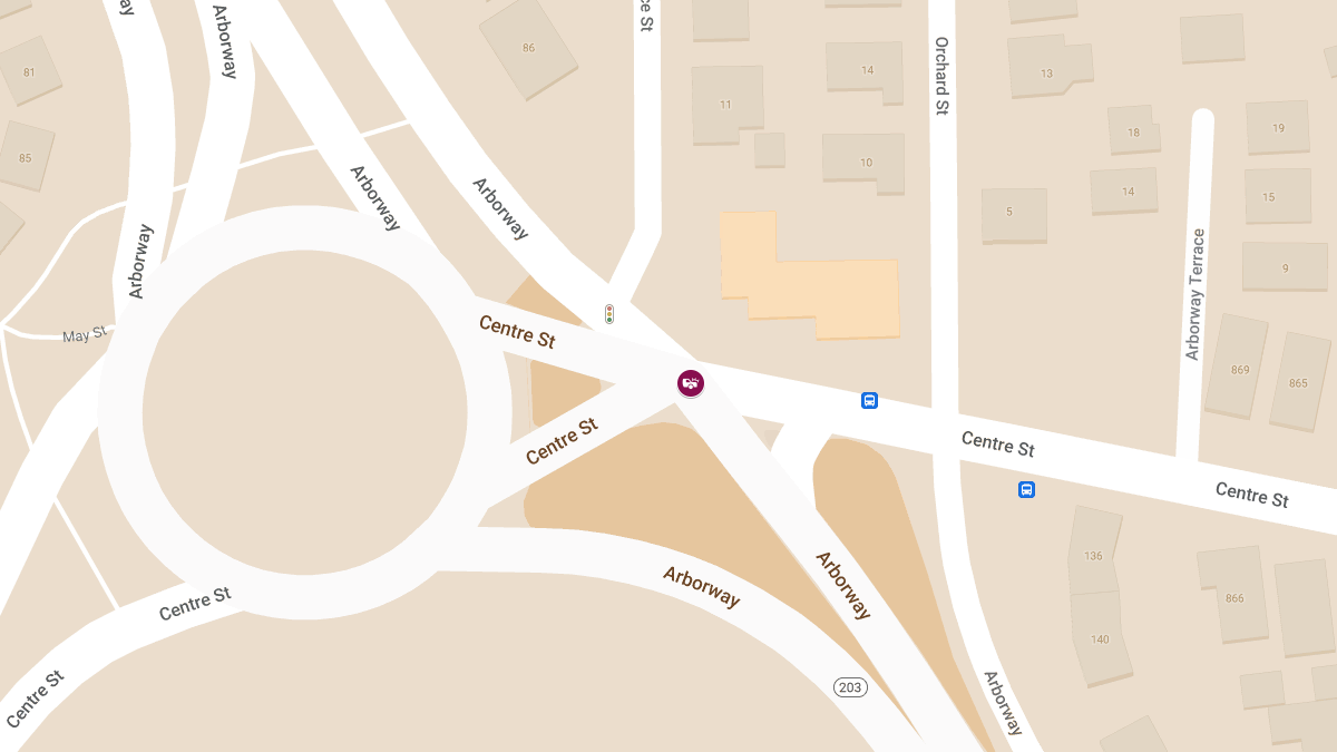 Accident with Injuries at Centre St and Arborway